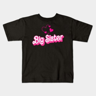 Funny Big Sister Gifts Girls Womens Big Sister Kids T-Shirt